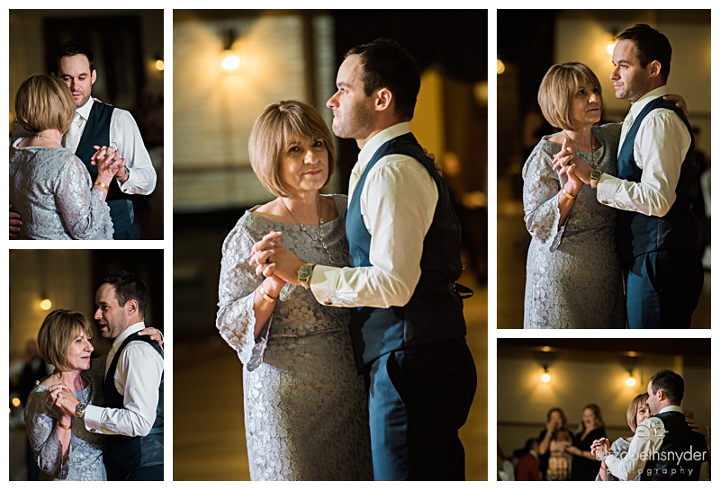 Groom and his Mother share a dance in Buffalo, NY